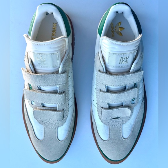 New Adidas Ivy Park x Super Sleek 3 Strap Wonder White Gum Women’s Sneakers, 9.5 - Picture 10 of 16